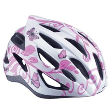Шлем велосипедный BBB Traffic butterfly pink, BHE-65_6591