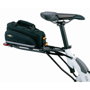Багажник задний JANGO Smartrack, для складных велосипедов с диаметром колес 18'', черный, JFB-RK01