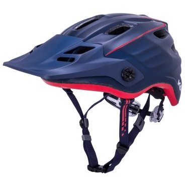 Шлем велосипедный KALI ENDURO/MTB MAYA2.0 REVOLT, матовый черно-красный 2019, 02-419127