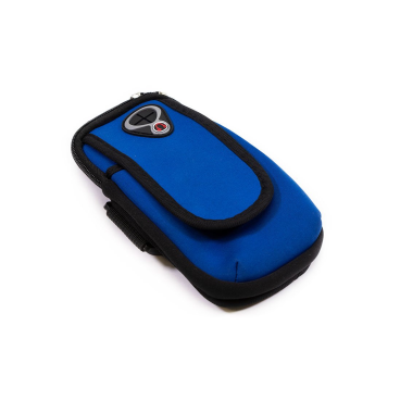 Чехол защитный STELS для телефона, на руку, 11x9 см, синий, FSK-002