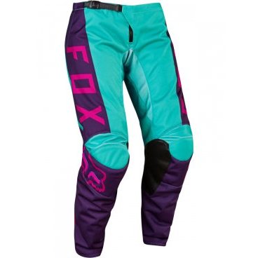 Велоштаны женские Fox 180 Womens Pant для экстремальной езды, фиолетово-розовый 2017, 17274-533-10