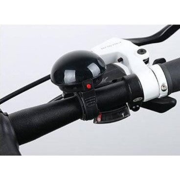 Фото Звонок велосипедный XINGCHENG, электрический, с влагозащитой, черный, XC-139