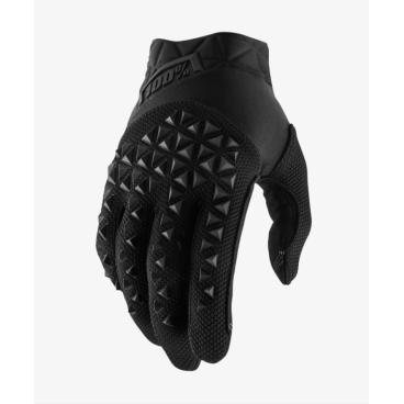 Велоперчатки подростковые 100% Airmatic Youth Glove Black/Charcoal, 10012-057-07
