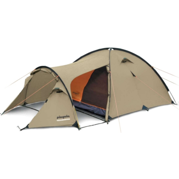 Палатка трехместная PINGUIN Campus 3, коричневый, 77456