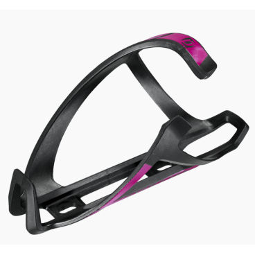 Фото Флягодержатель велосипедный Syncros Tailor cage 2.0, правый, нейлон/стекловолокно, black/azalea pink, 250590-5855