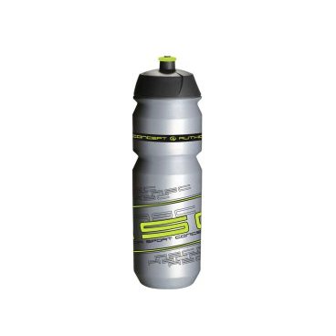 Фляга велосипедная TACX/AUTHOR AB-Tcx-Shiva X9, 100% биопластик, 0.6 л, серебристо-желтая, 8-14064016