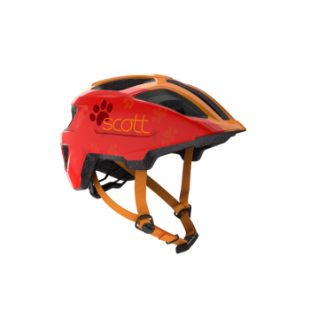 Фото Шлем велосипедный SCOTT Spunto Kid red/orange onesize, 50-56 см, 2019, 270115-1045