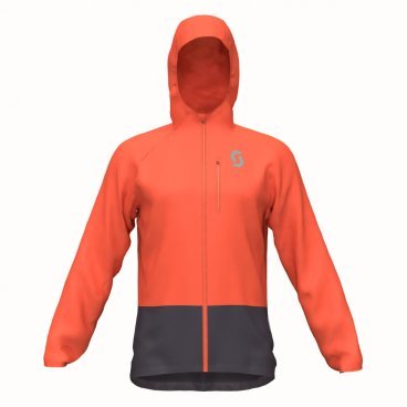 Куртка SCOTT KINABALU RUN WB, оранжевый/железный черный, 2018, 264790-5804