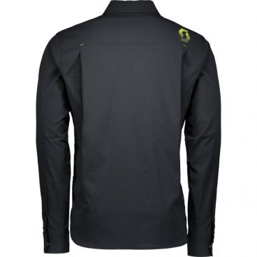 Рубашка SCOTT Factory Team, длинный рукав, black/sulphur yellow (черный/желтый), 2019, 250420-5024