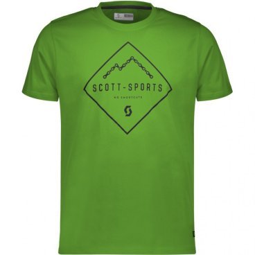 Футболка SCOTT 30 Casual, короткий рукав, online green(зеленый), 2017, 251791-5449