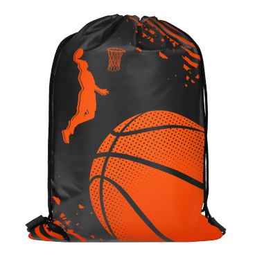 Фото Мешок спортивный COVA/PROTECT "Баскетбол", 36х48см, черный, FOP55524