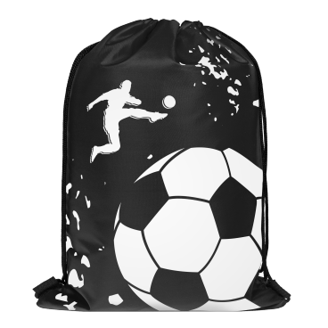 Мешок спортивный COVA/PROTECT "Футбол", 36х48см, черный, FOP55523
