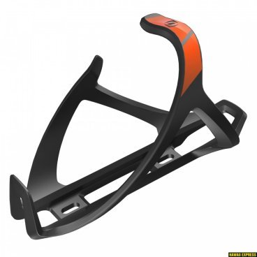 Фото Флягодержатель велосипедный SYNCROS Tailor cage 2.0, левый, black/squad orange, 250591-5850