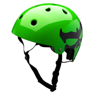 Велошлем KALI Maha Kali Logo, зеленый, 1901080415