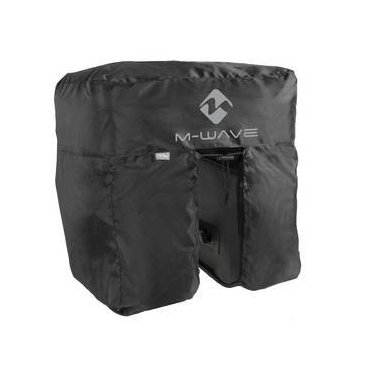 Фото Чехол велосипедный M-WAVE, для сумки "штанов", универсальный, черный, 5-122319