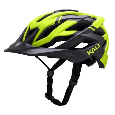 Шлем велосипедный KALI LUNATI ENDURO/MTB, CF, 25 отверстий, с креплением для камеры, MatBlk/FlY, 02-21118137