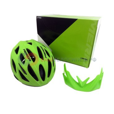 Велошлем Merida Charger, 54-58cm, 15 отверстий, зеленый, 2277006601