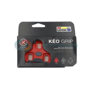 Шипы для велопедалей Look KEO GRIP, красные, DTPD/008152