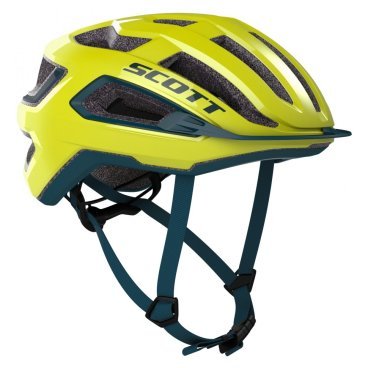 Фото Шлем велосипедный Scott Arx (CE), желтый 2020, 275195-6519