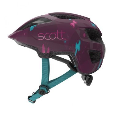 Шлем велосипедный детский Scott Spunto Kid (CE), фиолетовый 2020
