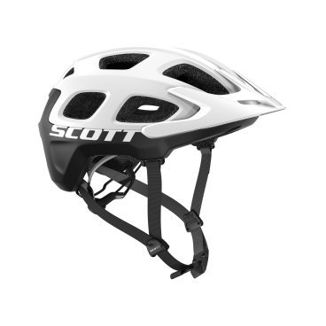 Фото Шлем велосипедный Scott Vivo, бело-черный 2020, 241073-1035