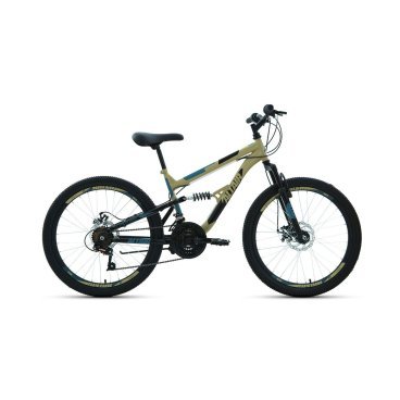 Подростковый велосипед ALTAIR MTB FS disc 24" 2020