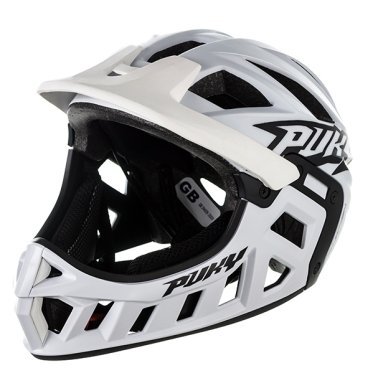 Фото Шлем велосипедный Puky, фулфейс, white, NS91183