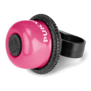 Звонок велосипедный Puky G20, для беговелов и самокатов, pink, 9855