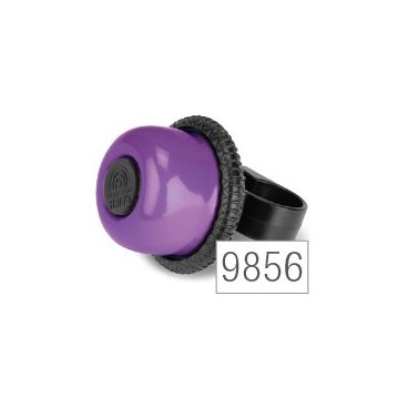 Звонок велосипедный Puky G20, для беговелов и самокатов, lilac, 9856