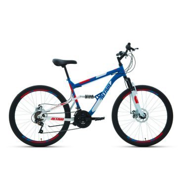 Двухподвесный велосипед ALTAIR MTB FS 2.0 disc 26" 2020