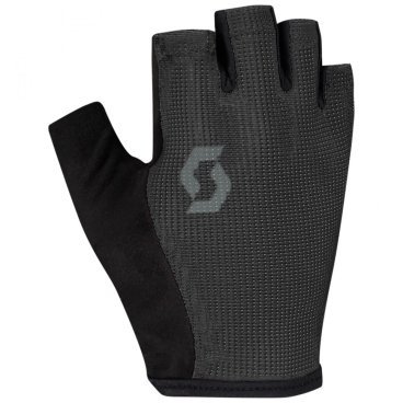 Фото Велоперчатки SCOTT Aspect Sport Gel, короткие пальцы, black/dark grey, 2020, 270124-1659