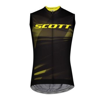 Фото Веложилет Scott RC Pro black/sulphur yellow 2020, 275272-5024
