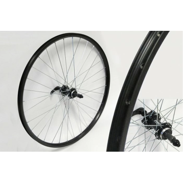Фото Колесо велосипедное Forward DW, 27,5", заднее, WZ-A281R, V-Brake, под кассету, RWF27RBAB923