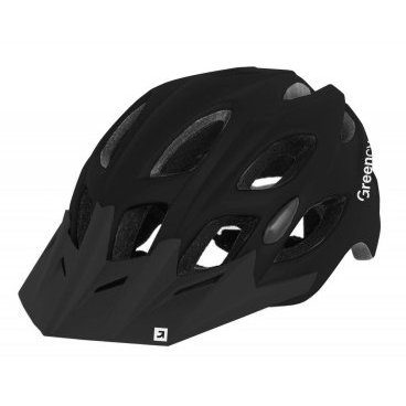 Шлем велосипедный Green Cycle Rebel, черный матовый, HC-15