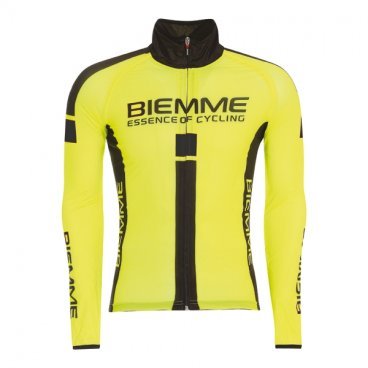 Фото Куртка велосипедная Biemme JAMPA 2  Waterproof, желто-черный 2020, A31J2032M