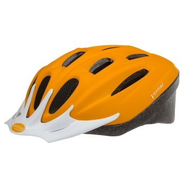 Фото Шлем велосипедный VENTURA, матовый оранжевый, 5-733124