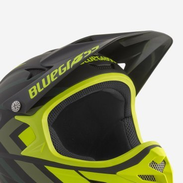 Козырек к шлему Bluegrass Visor Intox, Black/Fluo Yellow, 5VISG0900VN