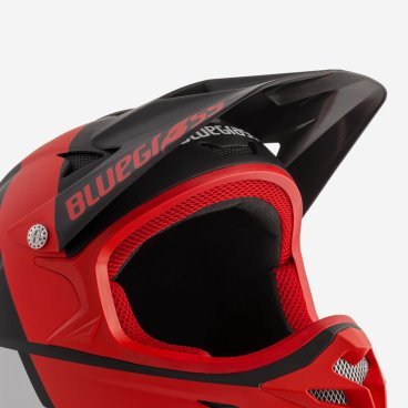Козырек к шлему Bluegrass Visor Intox, Black/Red/White, 5VISG0900RB