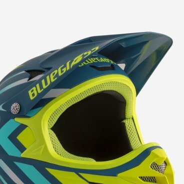 Козырек к шлему Bluegrass Visor Intox, Fluo Yellow, 5VISG0900BL