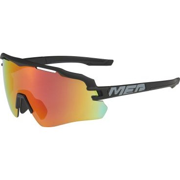 Фото Очки велосипедные Merida Race Sunglasses, 35гр, Matt Black/Red, 2313001293