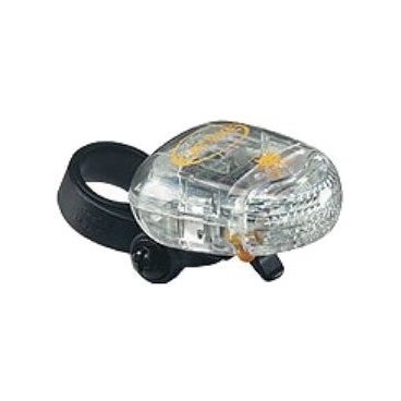 Фонарь велосипедный задний Cat eye TL-LD250-BS, прозрачный корпус, лампа красная, 3 светодиода, CE5440656