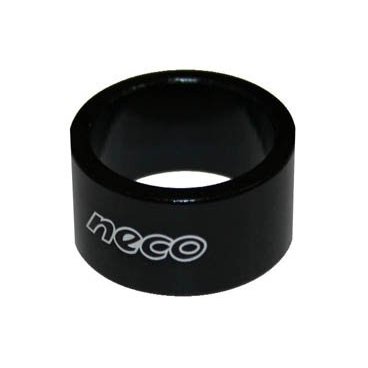 Фото Рулевой спейсер для велосипеда NECO, кольцо проставочное, 20 мм, Тайвань, черный, NECOAS3620