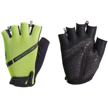 Перчатки велосипедные BBB gloves HighComfort Memory Foam, неоновый желтый 2020, BBW-55