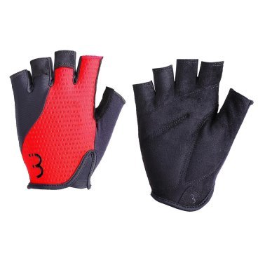 Перчатки велосипедные BBB gloves Racer, красный 2020, BBW-58