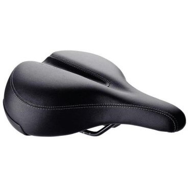 Фото Седло велосипедное BBB saddle SoftShape Relaxed, 205x265mm, черный, BSD-124