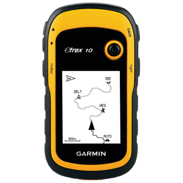 Фото Велосипедный навигатор Garmin eTrex 10 GPS, GLONASS Russia, черный-жёлтый, 010-00970-01