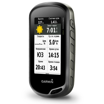 Велосипедный навигатор Garmin Oregon 700t,GPS,Topo Russia, черный, 010-01672-10