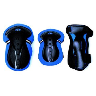 Фото Защита велосипедная PUKY Junior Set, комплект, детская, XS, Blue, 541-100XS