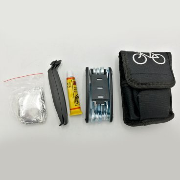 Набор инструментов KENLI, монтажки, набор шестигранников, аптечка, в сумке, KL-9809
