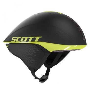 Шлем велосипедный Scott, Split Plus (CE) black/radium yellow, 274488-6512